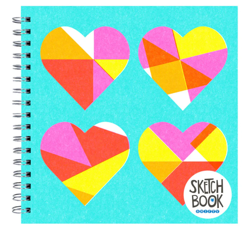 Quilted Heart Sketchbook