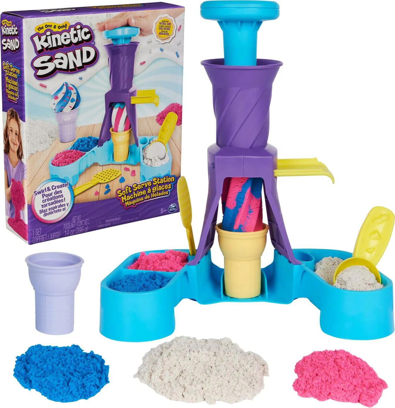Soft Serve Kinetic Sand