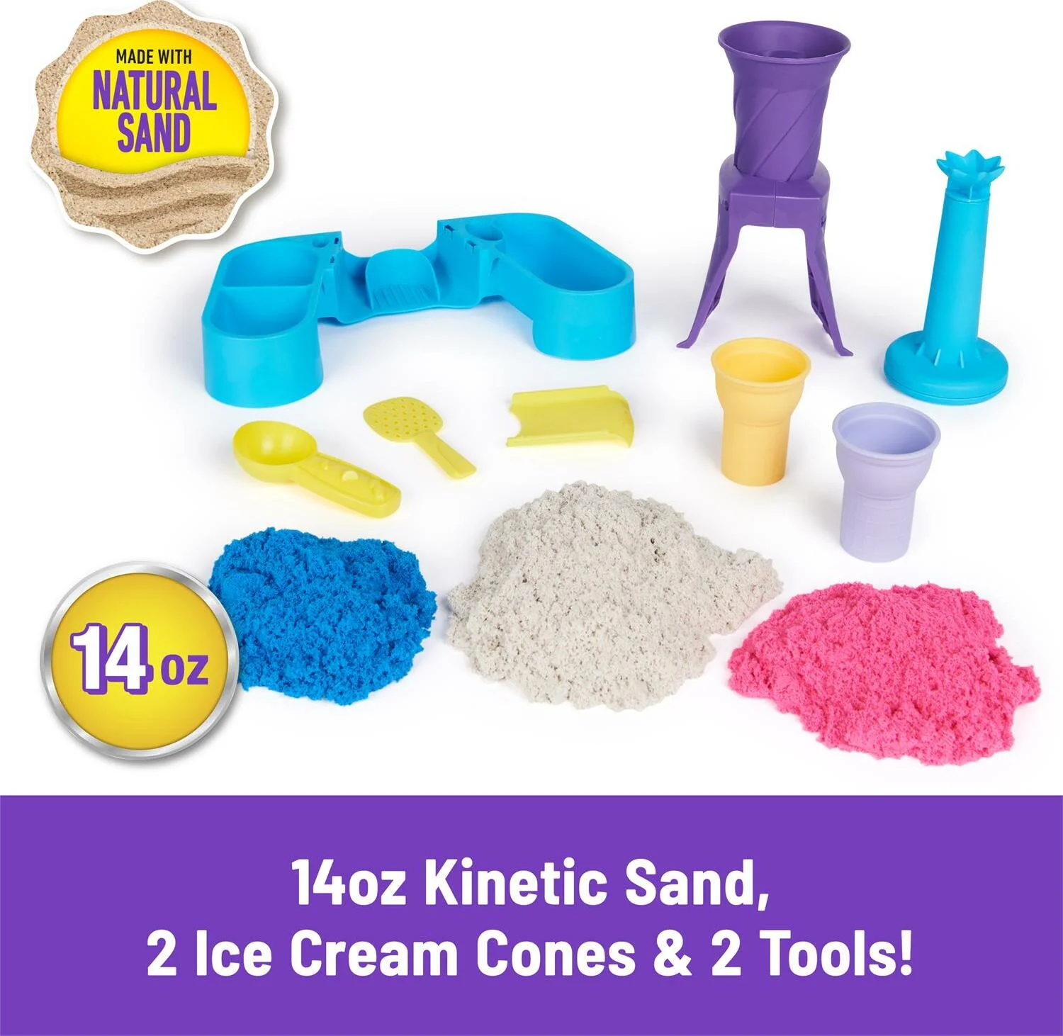 Soft Serve Kinetic Sand - Image 2