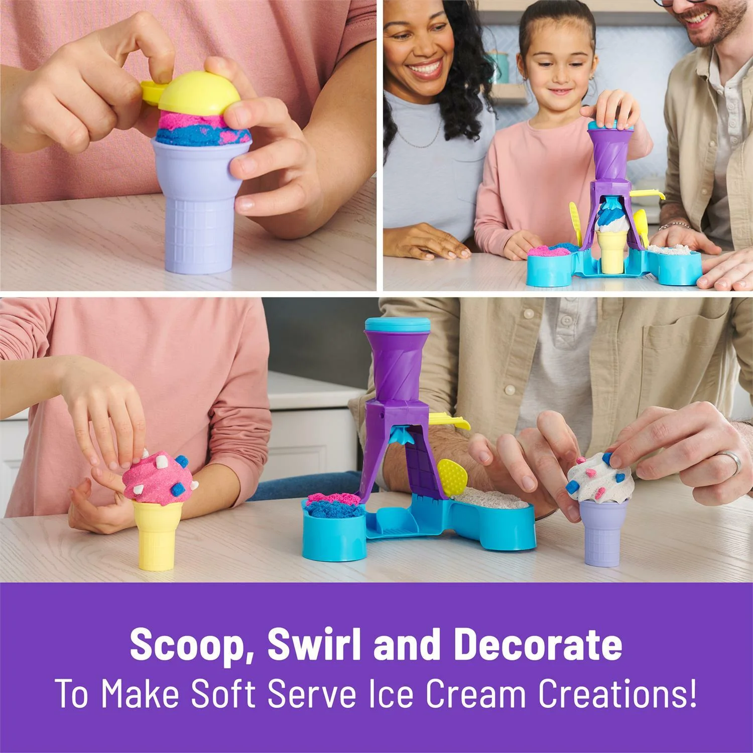 Soft Serve Kinetic Sand - Image 3