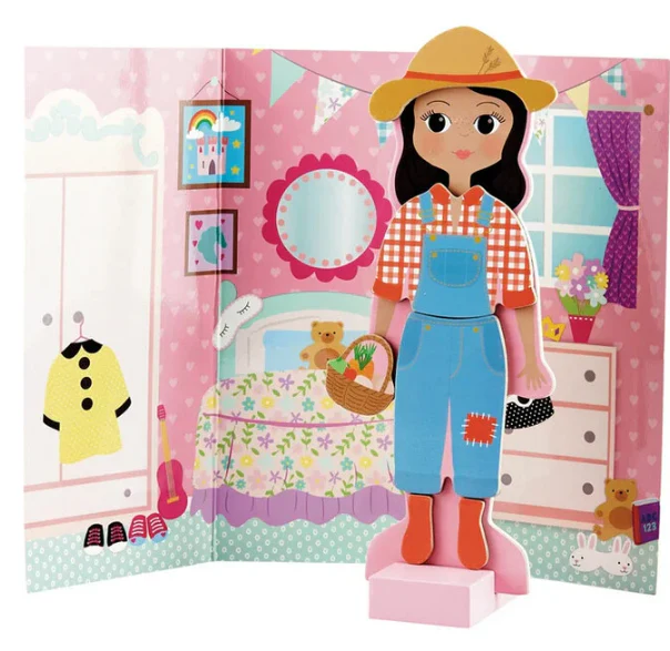 Sophia Dress Up Doll Magnetic - Image 2