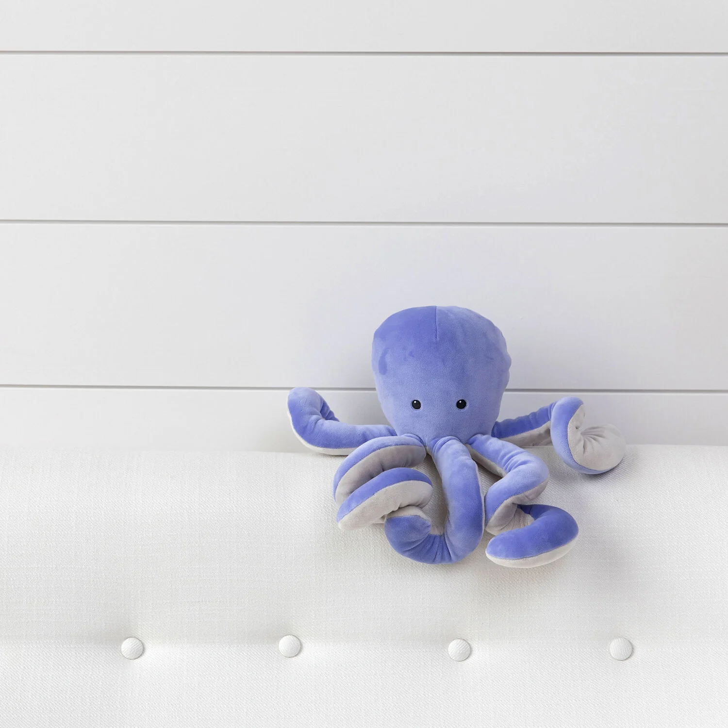 Sourpuss Octopus Velveteen Sea Life Toy Stuffed Animal, 13" - Image 2