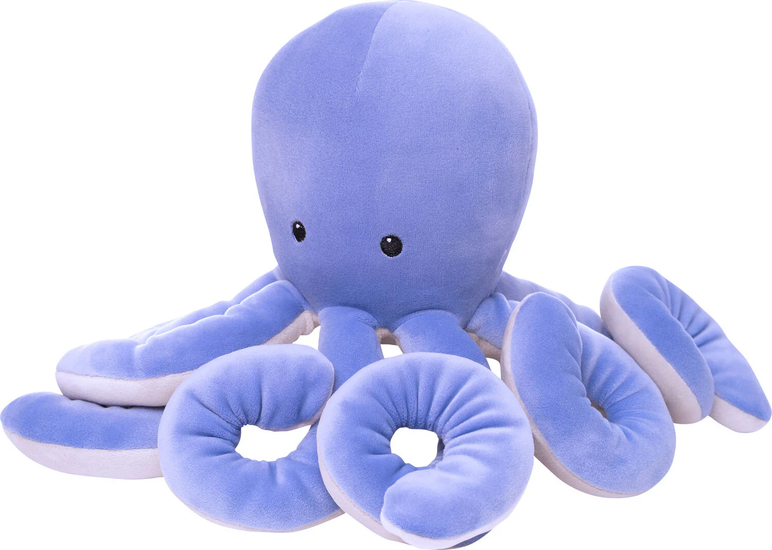 Sourpuss Octopus Velveteen Sea Life Toy Stuffed Animal, 13" - Image 3