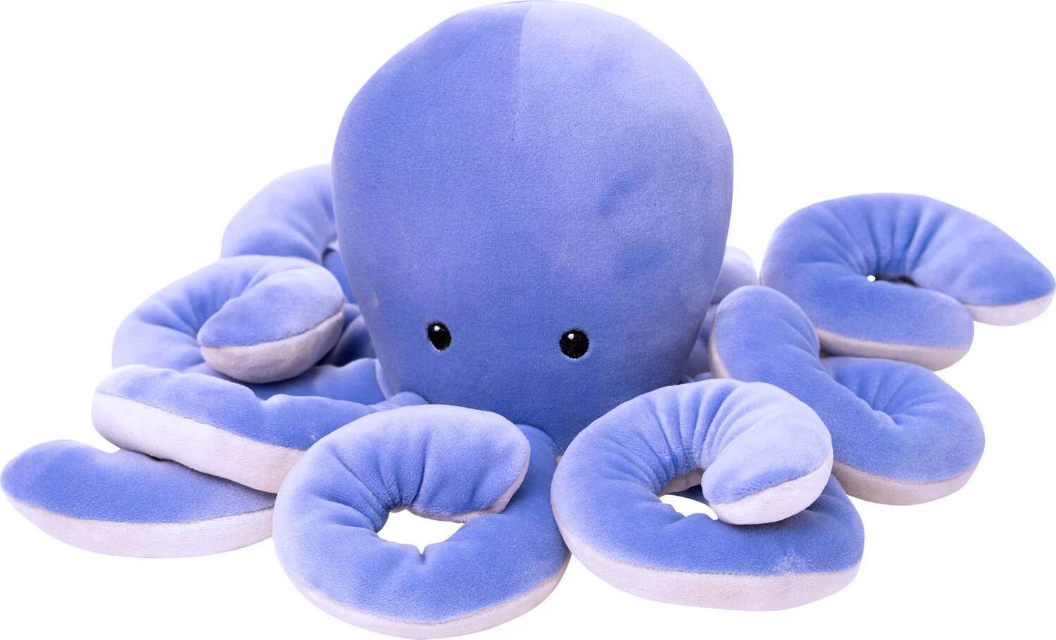 Sourpuss Octopus Velveteen Sea Life Toy Stuffed Animal, 13" - Image 4