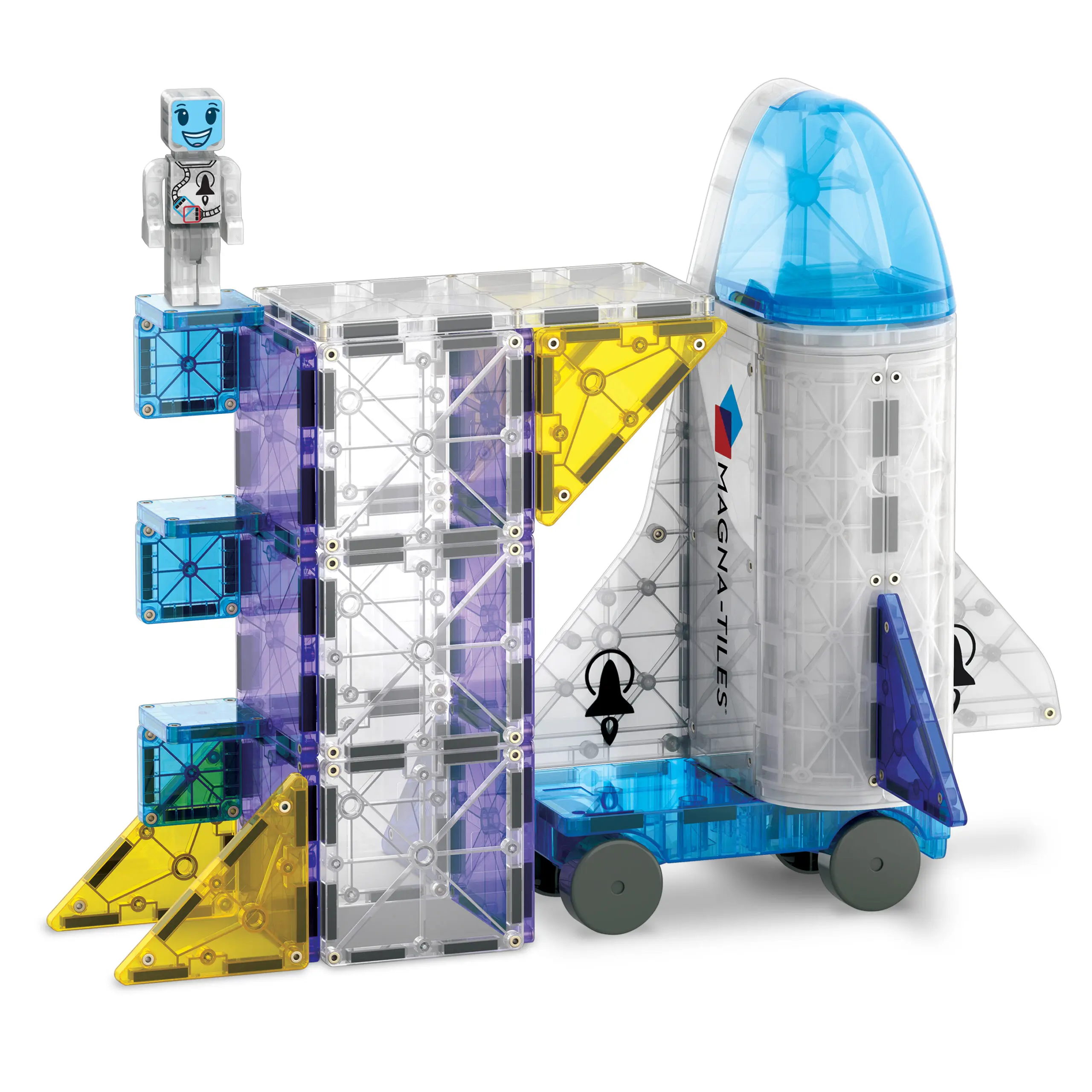 Magna-Tiles® Space and Micro Mags 32 piece set - Image 4