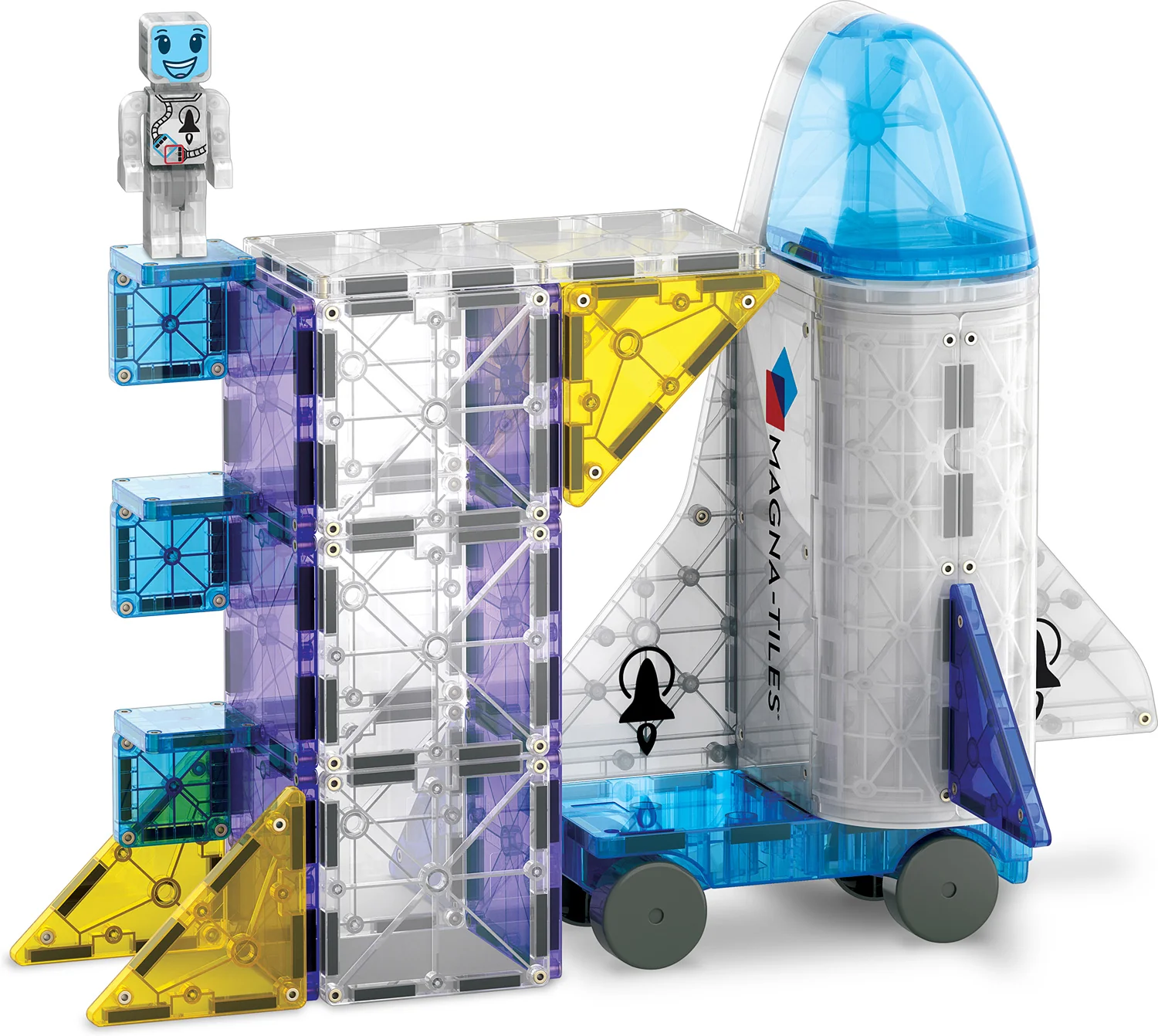 Magna-Tiles® Space and Micro Mags 32 piece set - Image 7