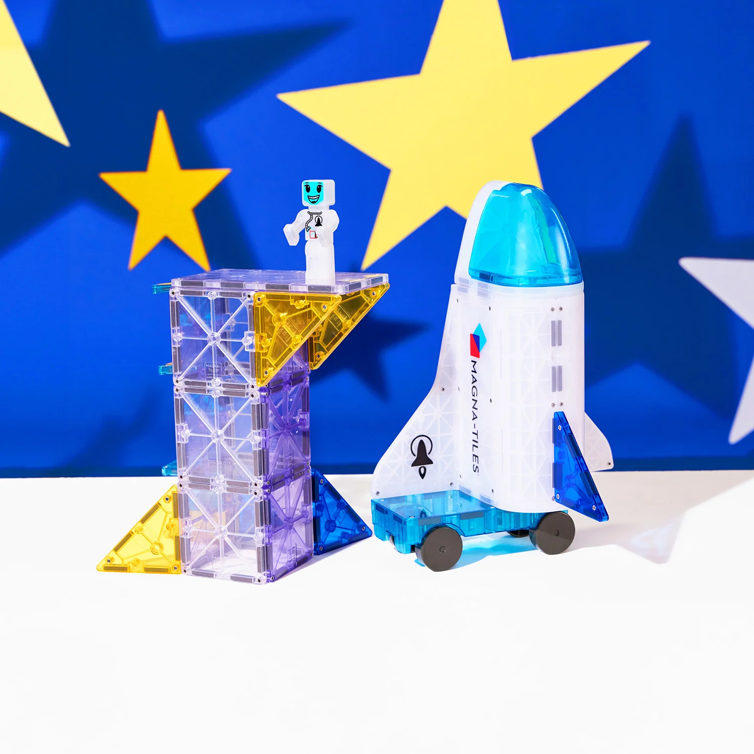 Magna-Tiles® Space and Micro Mags 32 piece set - Image 8