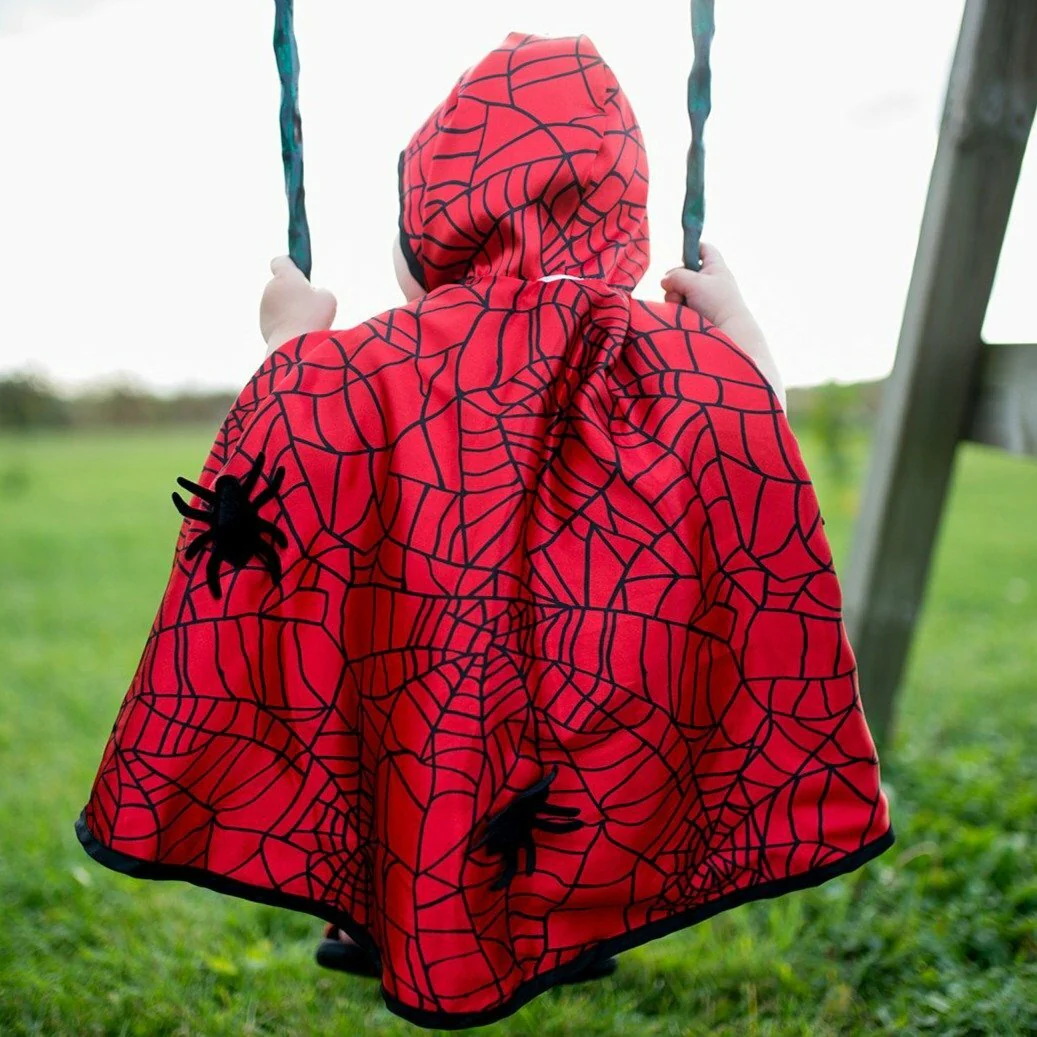 Spider/Bat Reversible Cape size 1T/2T - Image 3