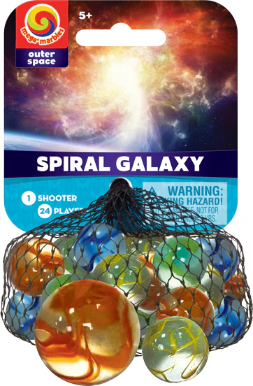Spiral Galaxy Marbles