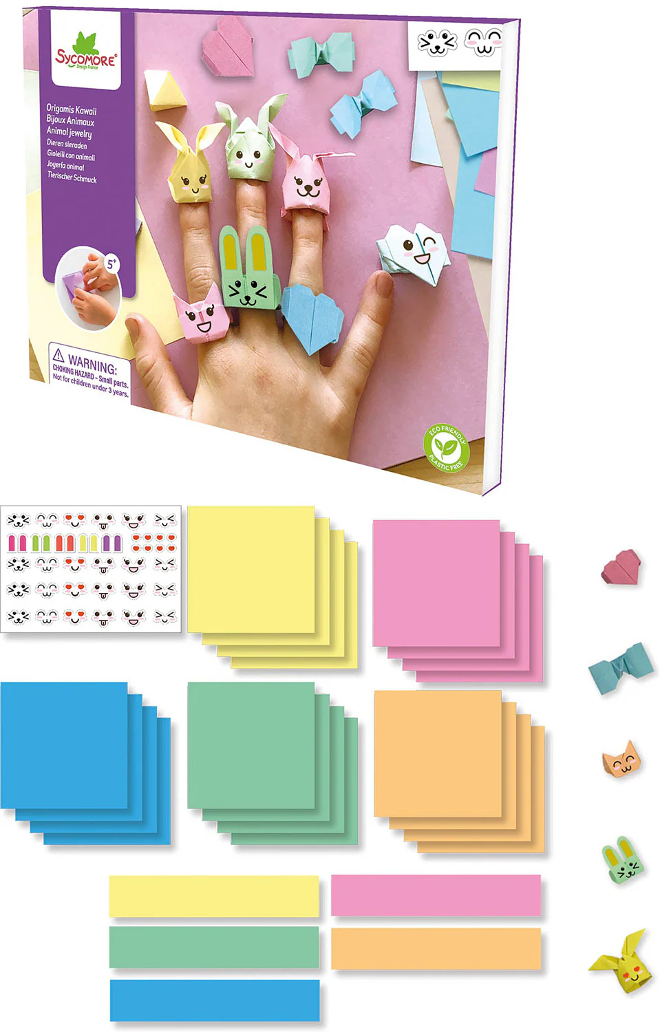 Kawaii Origami Animal Jewelry - Image 2