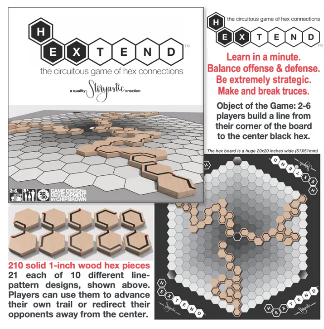 Hextend Circuitous Game Of Hex - Image 2