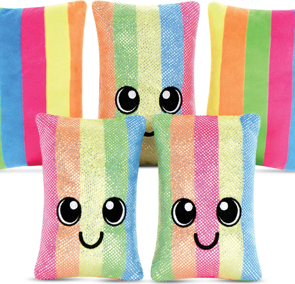 Super Sours Packaging Strawberry Scented Fleece Plush - Image 2