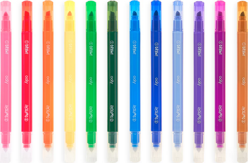 Switcheroo 12 Color Changing Markers - Image 2
