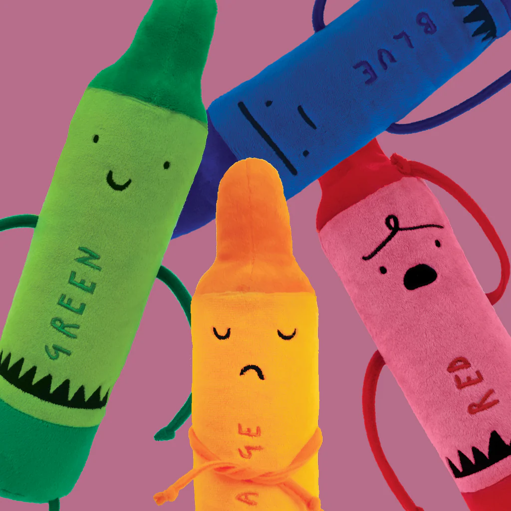 The Day the Crayons Quit 12" Plush - Red Crayon - Image 2
