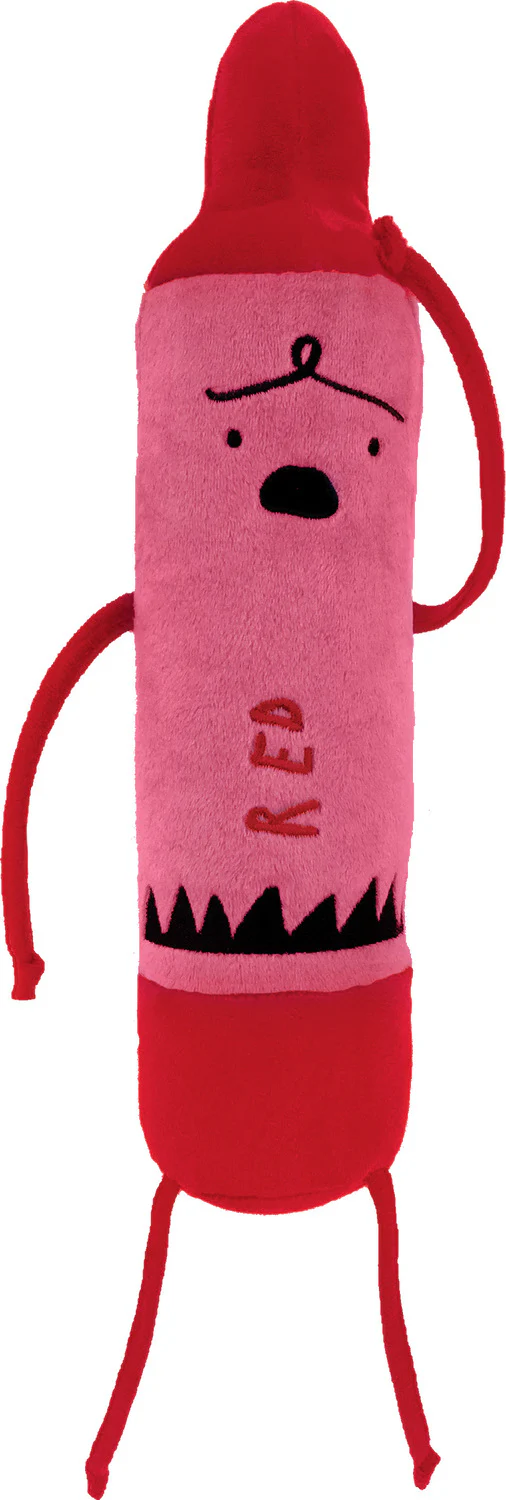 The Day the Crayons Quit 12" Plush - Red Crayon - Image 3