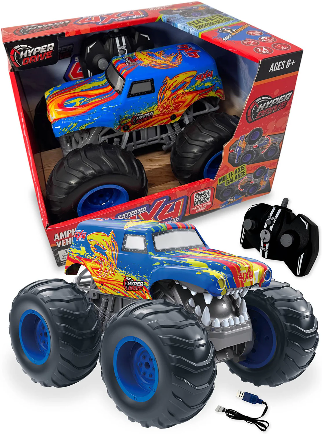 Extreme 4X4 Amphibious RC Vehicle