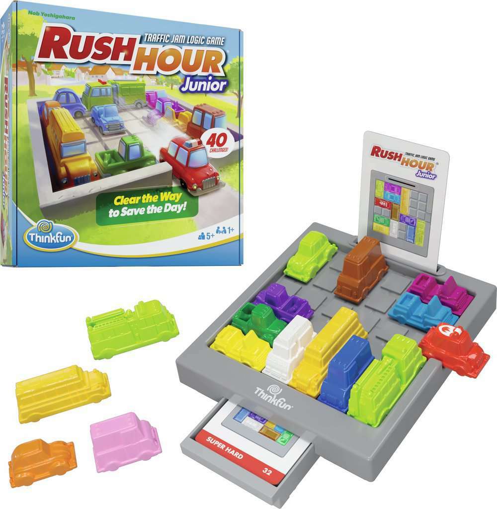 Rush Hour Junior Traffic Jam Logic Game for Kids - Image 3