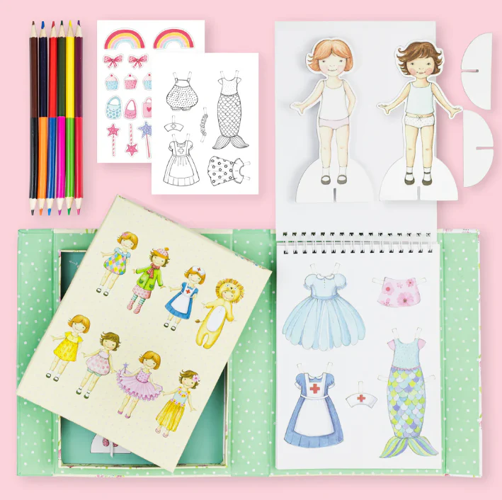 Vintage Paper Dolls Kit - Image 3
