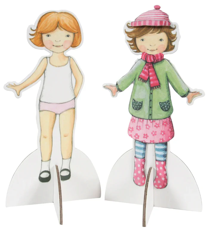 Vintage Paper Dolls Kit - Image 4