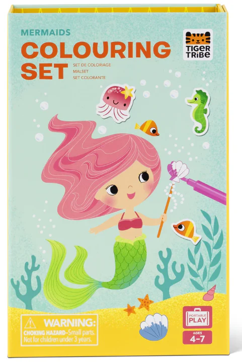 Coloring Set Mermaids