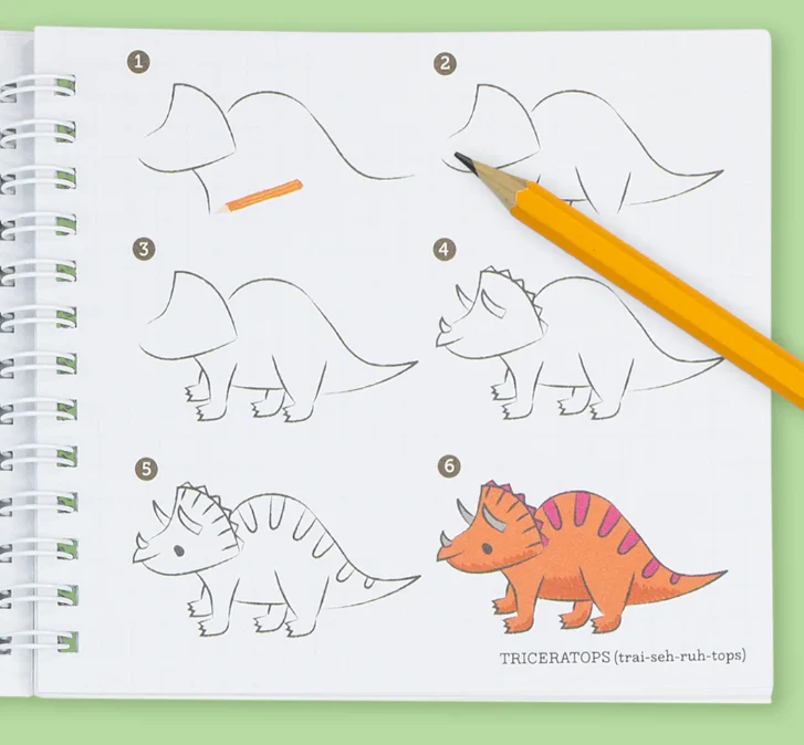 Dinosaurs How To Draw - Image 5
