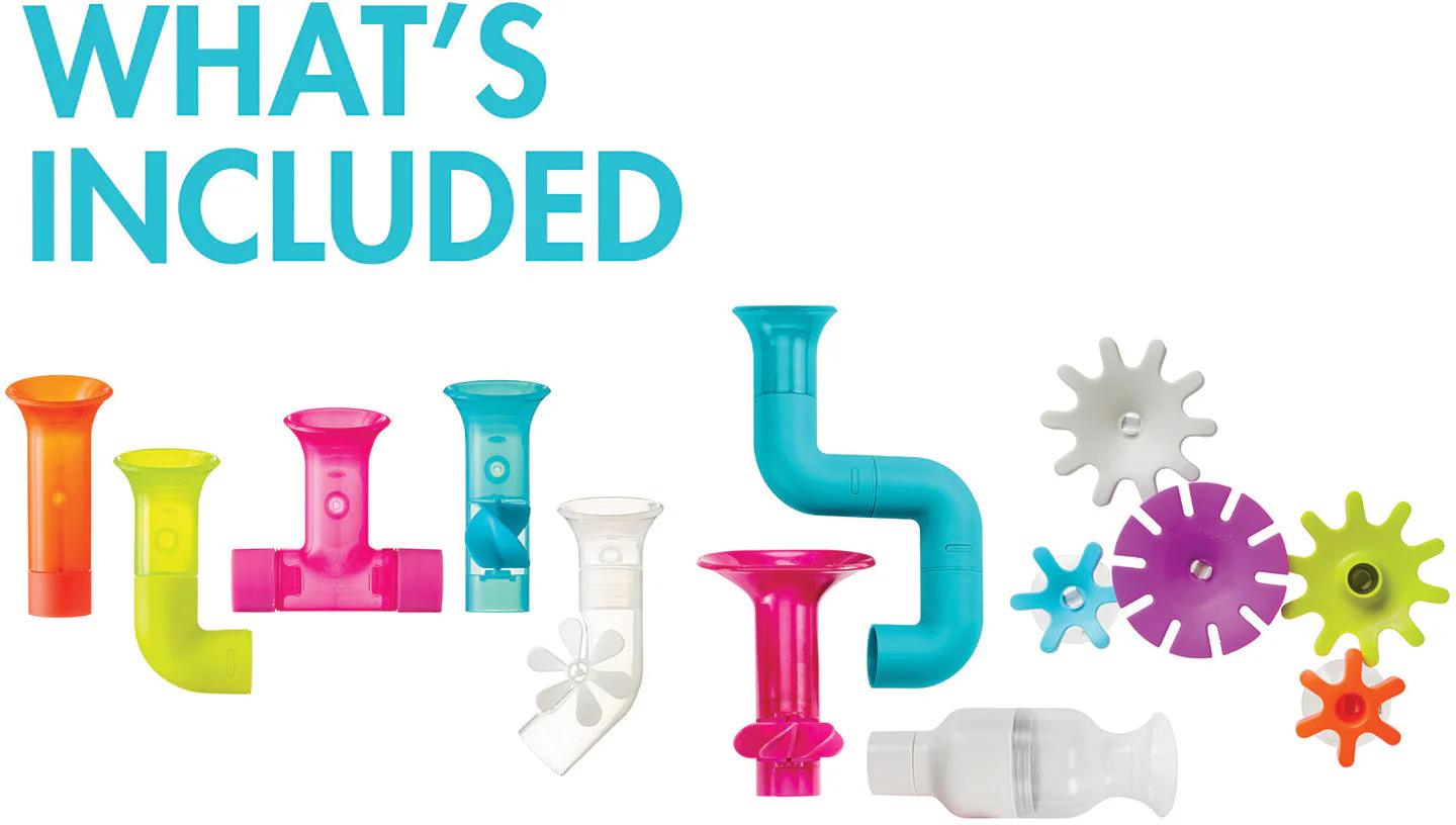 Boon Pipes Tubes Cogs Bath Toy Bundle - Image 5