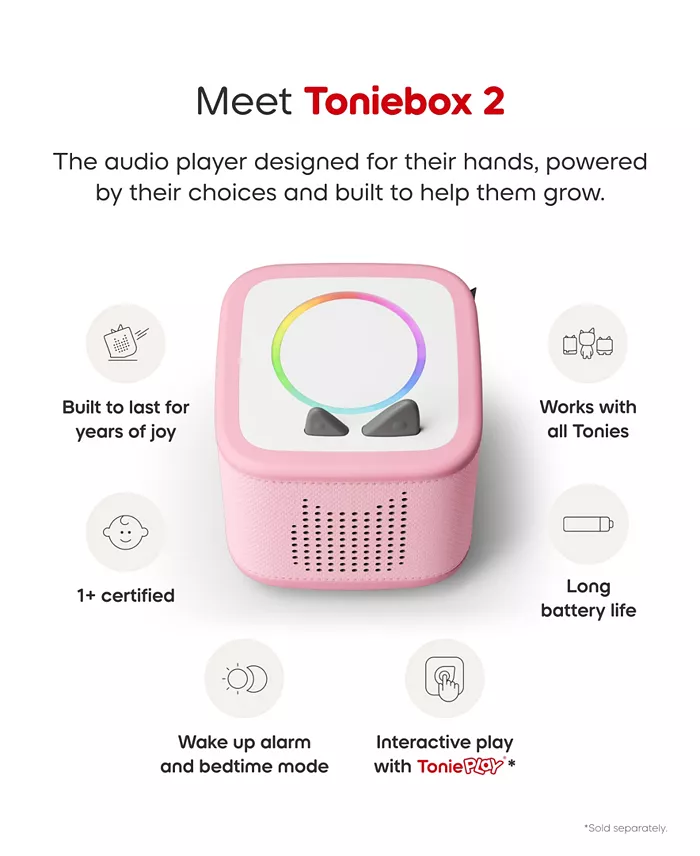 Toniebox 2 Starter Set Pink with Playtime Puppy - Image 3
