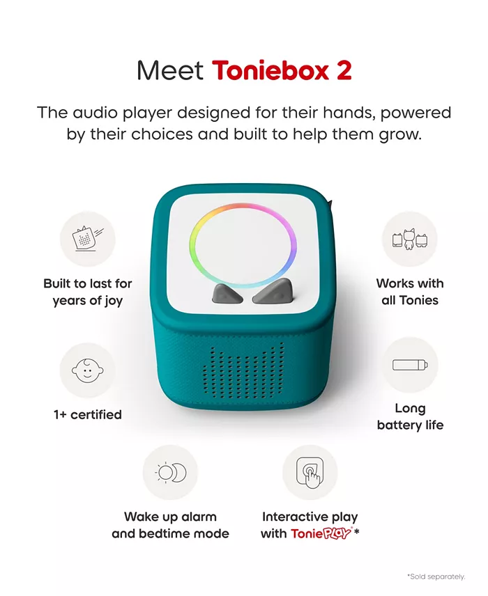 Toniebox 2 Starter Set Teal with Playtime Puppy - Image 3