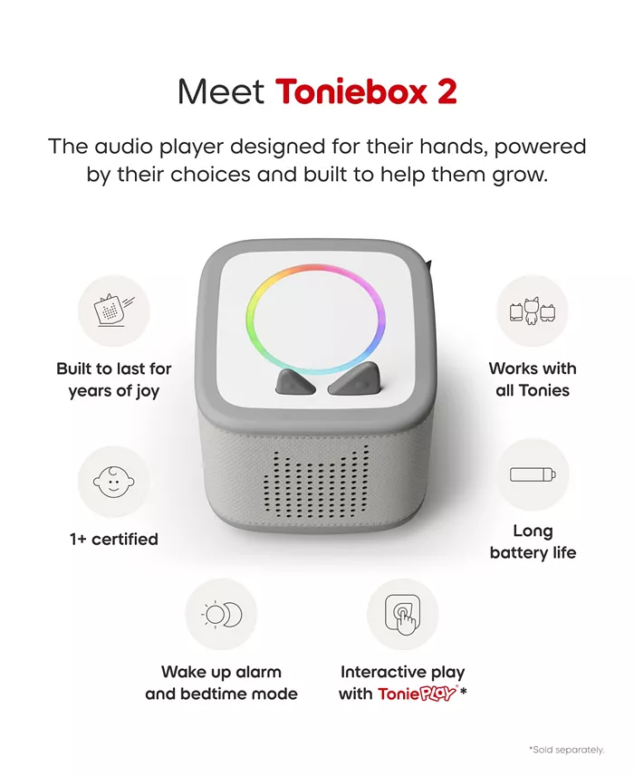 Toniebox 2 Starter Set Gray with Playtime Puppy - Image 3