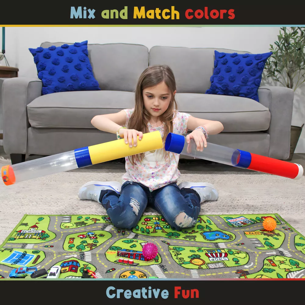 Toy Tunnel Raceway with Spikey Balls - Image 5