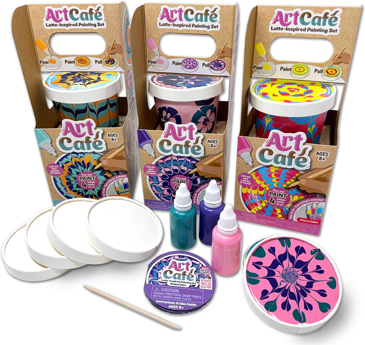 Art Cafe Latte Inspired Painting Set (sold individually)