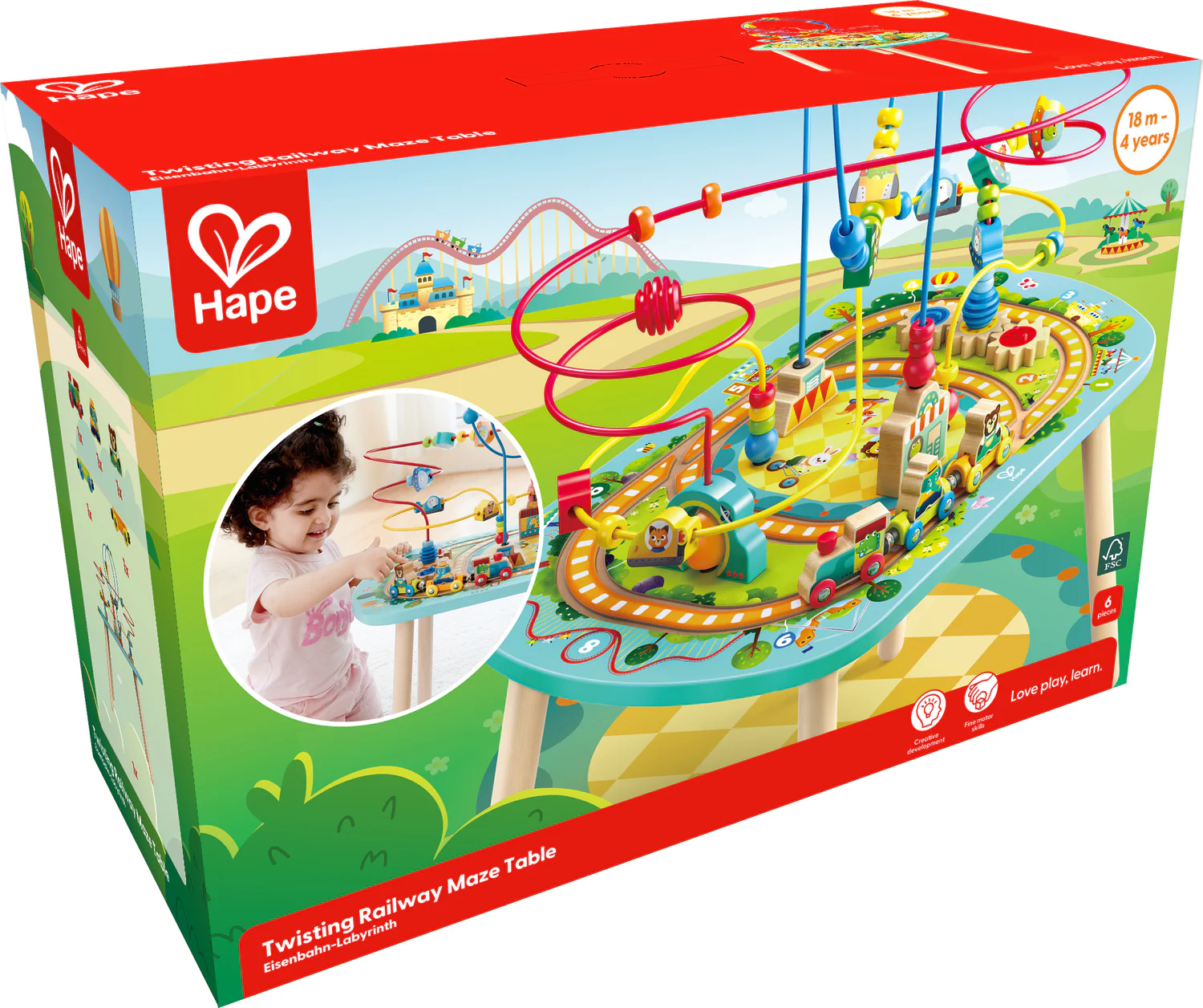 Twisting Railway Maze Table - Image 5