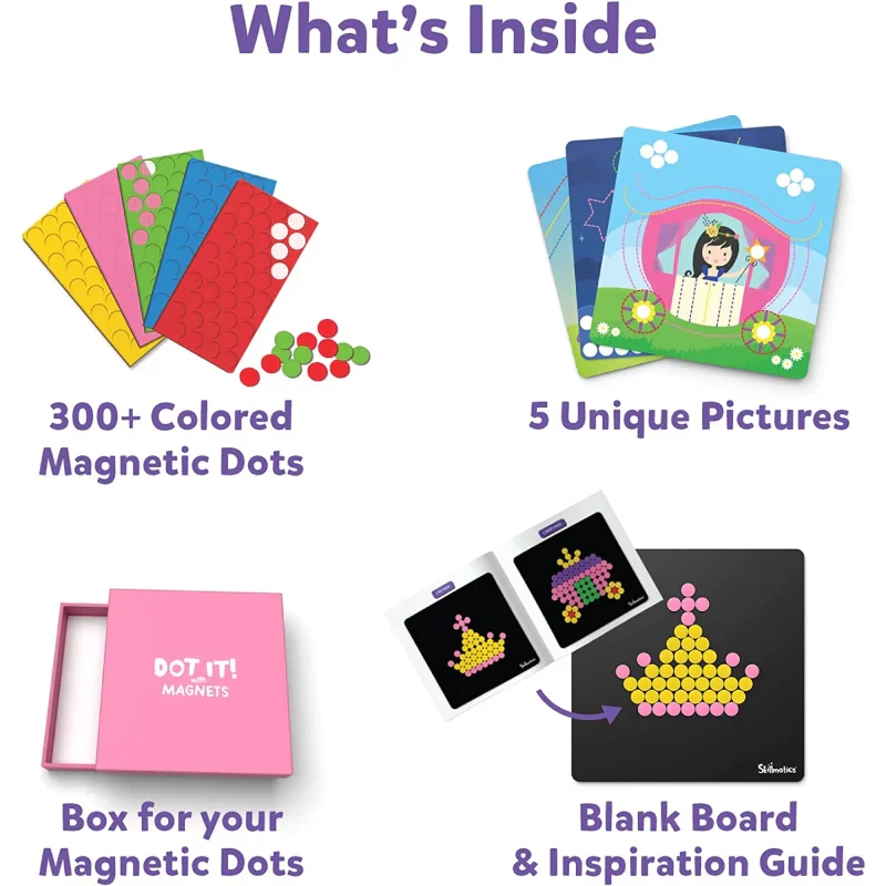 Dot It with Magnets! Unicorns & Princesses - Image 2