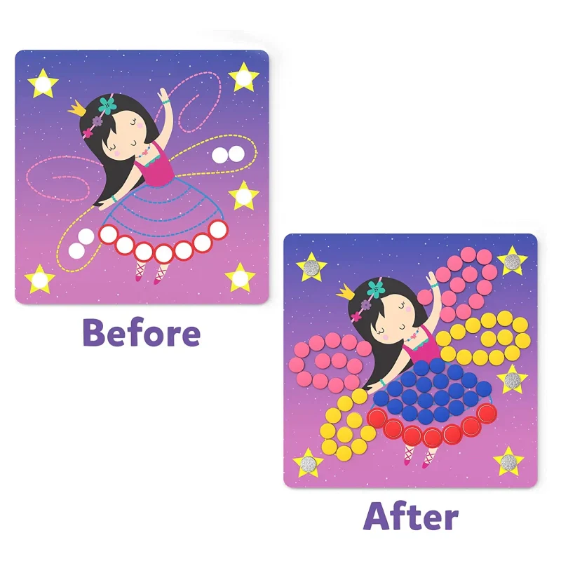 Dot It with Magnets! Unicorns & Princesses - Image 3