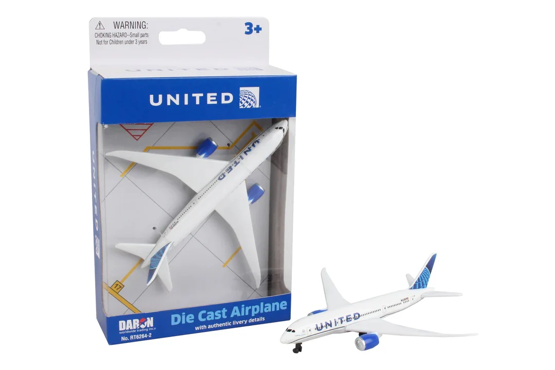 United Airlines 747 Single Plane