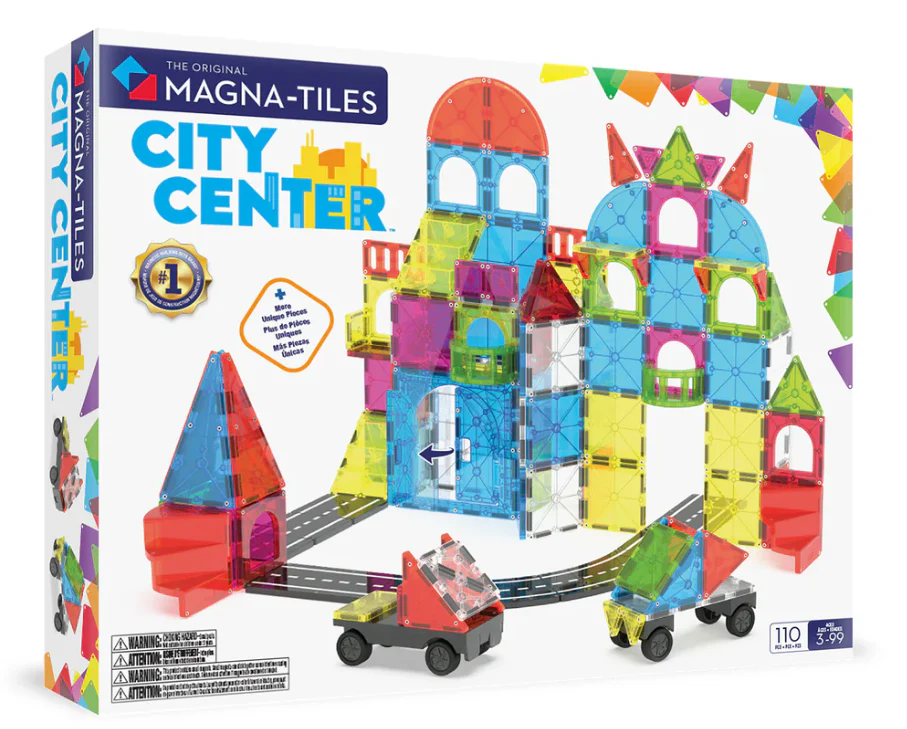 Magna-Tiles® City Center 110 piece set