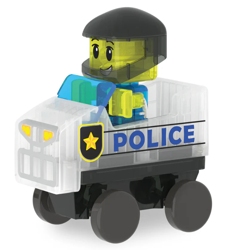 Magna-Tiles® Police Patrol 20 piece set - Image 7