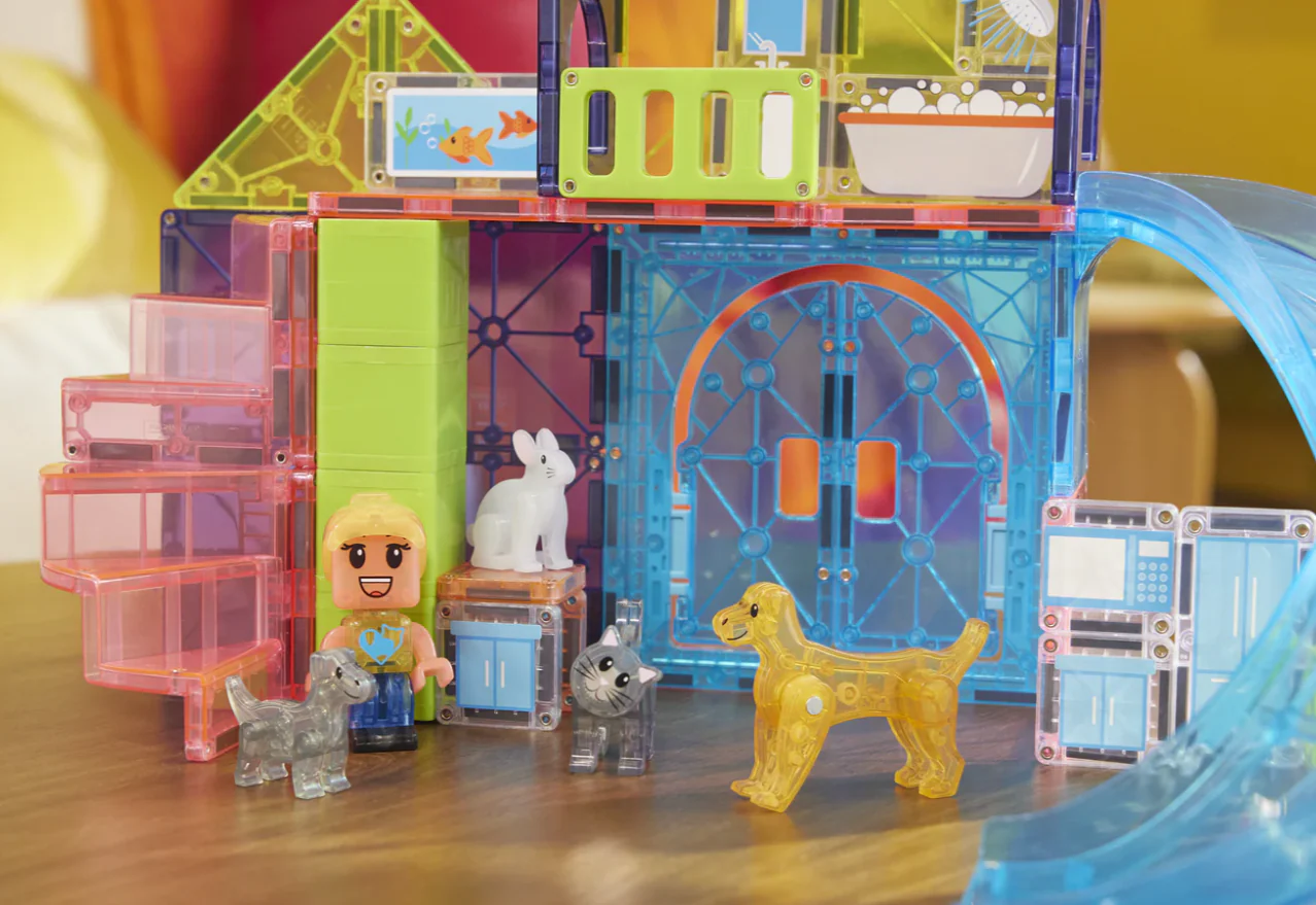 Magna-Tiles® Pet Playhouse 50 piece set - Image 2