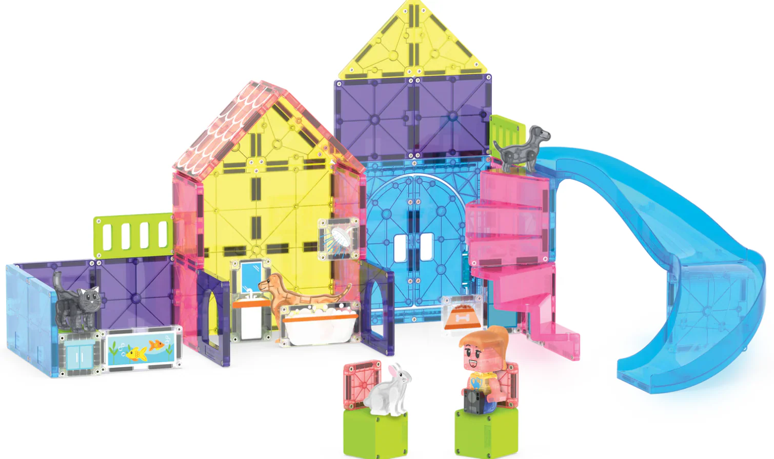 Magna-Tiles® Pet Playhouse 50 piece set - Image 5