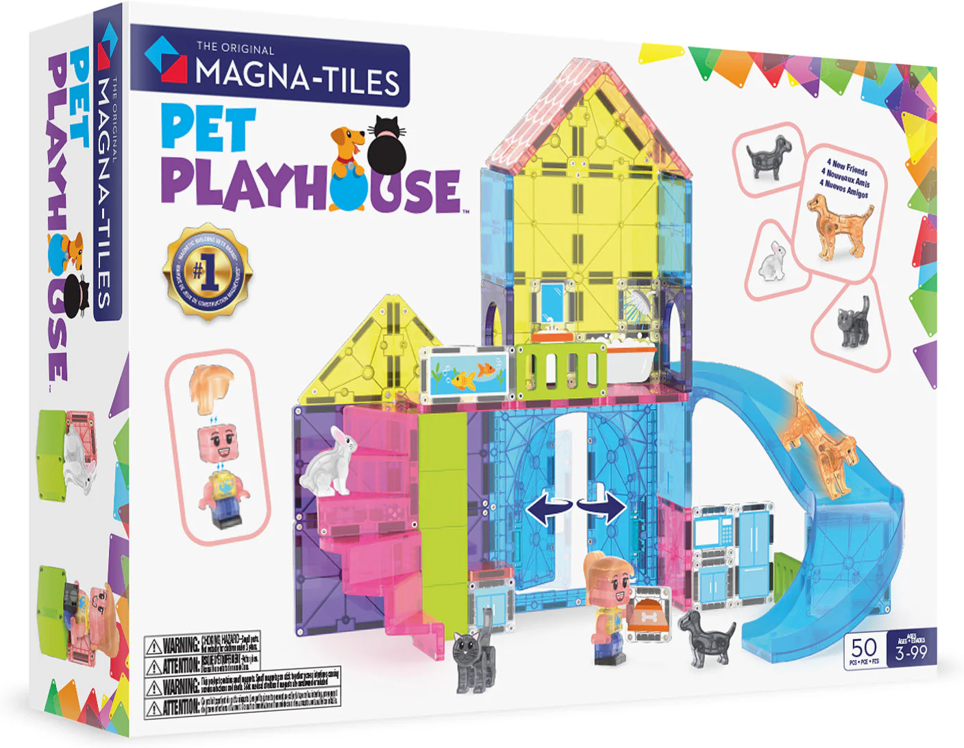 Magna-Tiles® Pet Playhouse 50 piece set - Image 9