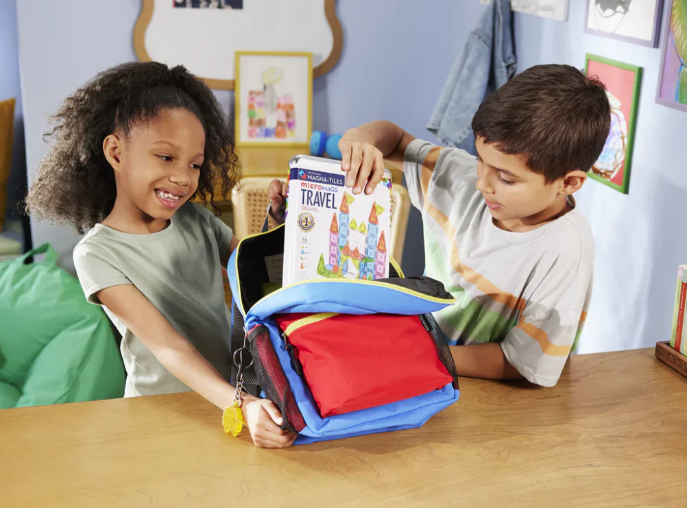 Magna-Tiles® Travel Deluxe 55 piece set - Image 2