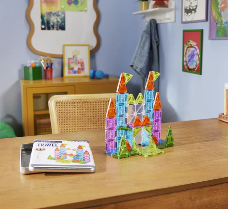 Magna-Tiles® Travel Deluxe 55 piece set - Image 3