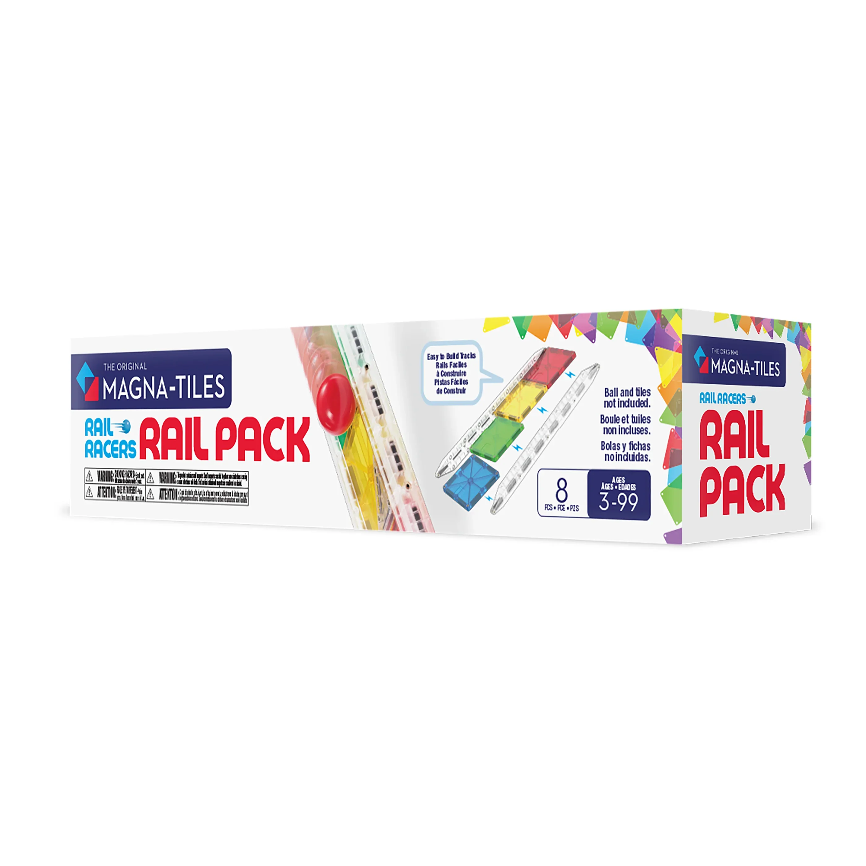 Magna-Tiles® Rail Racers Rail Pack - Image 8