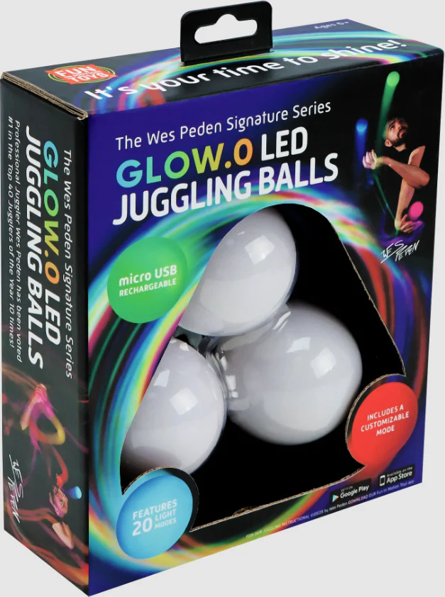 Wes Peden Glow LED Juggling Balls