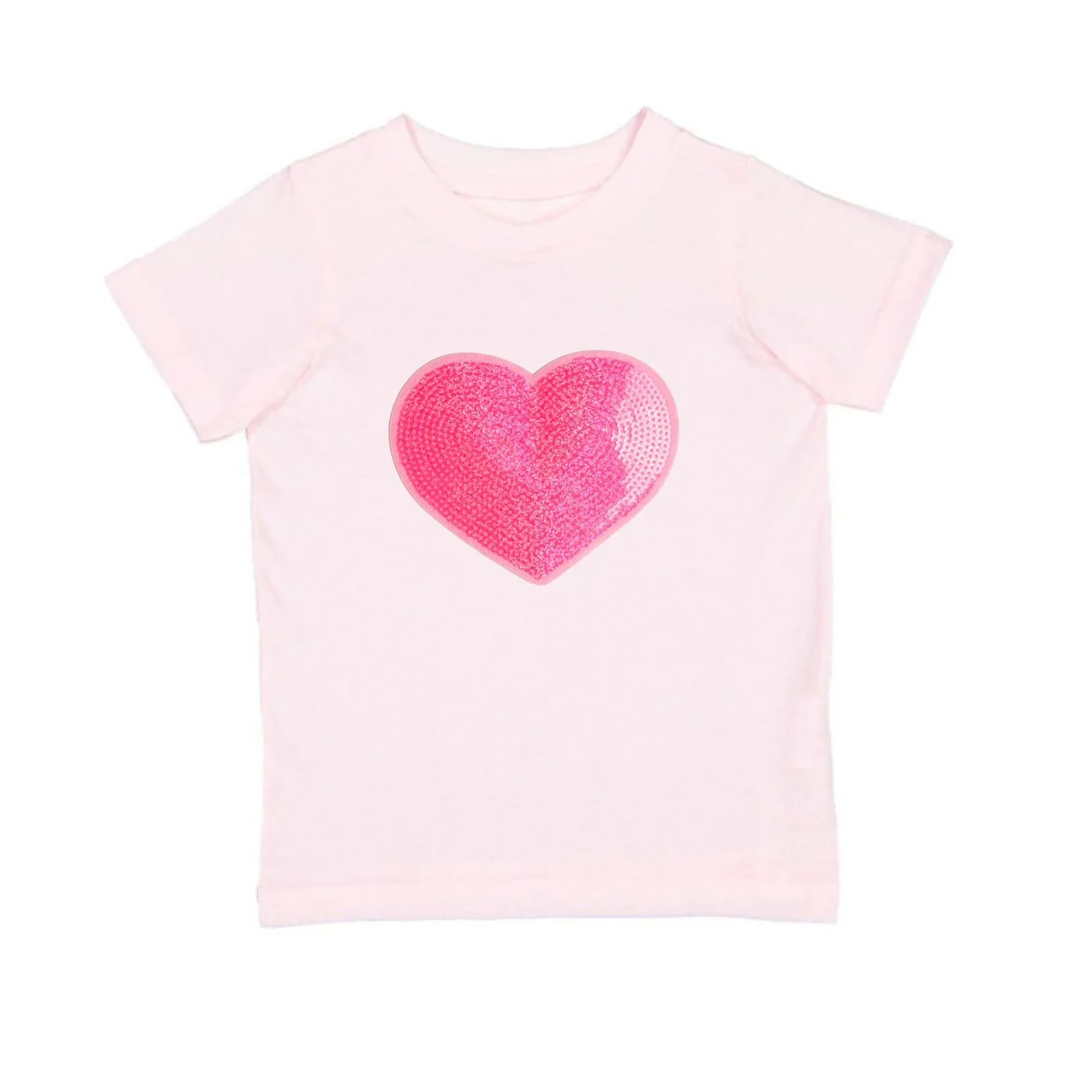 Heart Sequin Patch Tee Size 18-24M