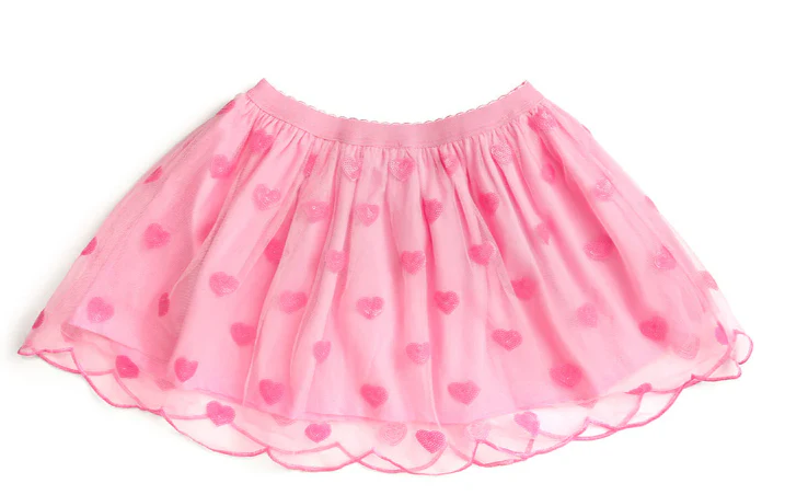 Mini Sequin Hearts Valentine's Day Tutu Size 1-2Y