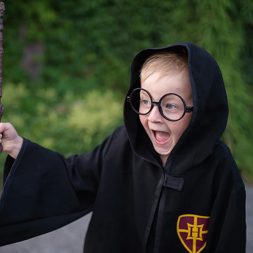 Wizard Cloak & Glasses size 7/8 - Image 3