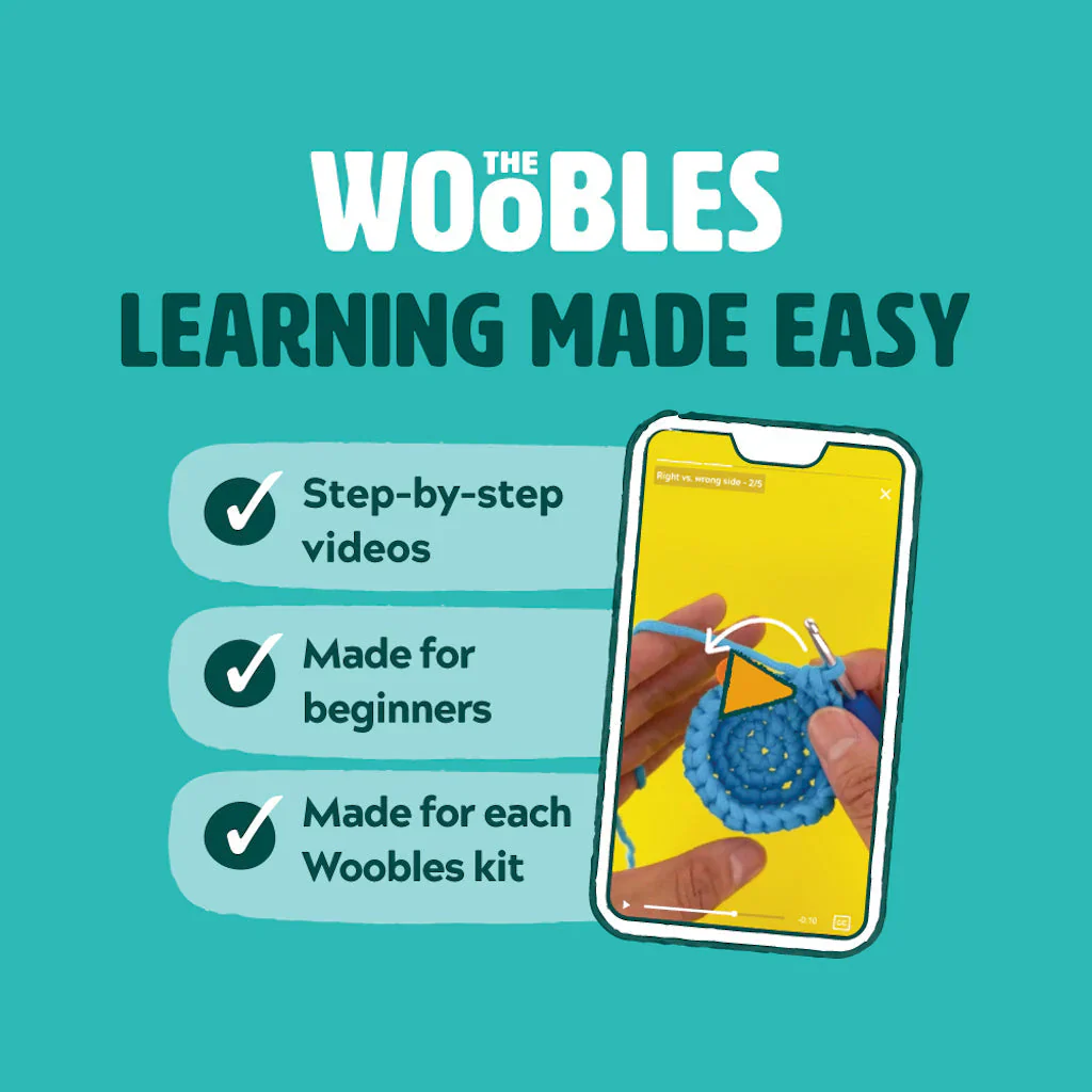Woobles Pinya The Pineapple Crochet Kit - Image 3