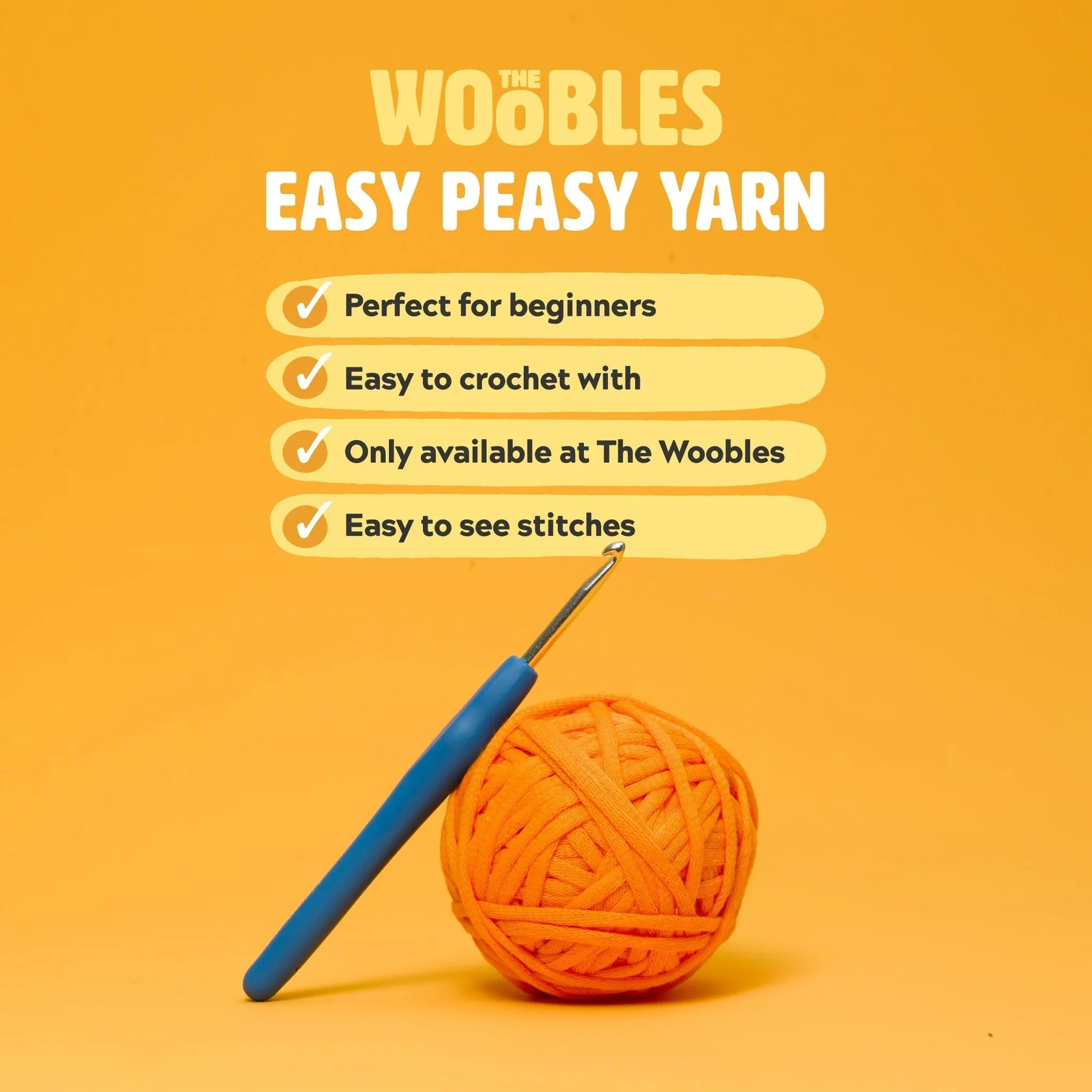Woobles Pinya The Pineapple Crochet Kit - Image 4