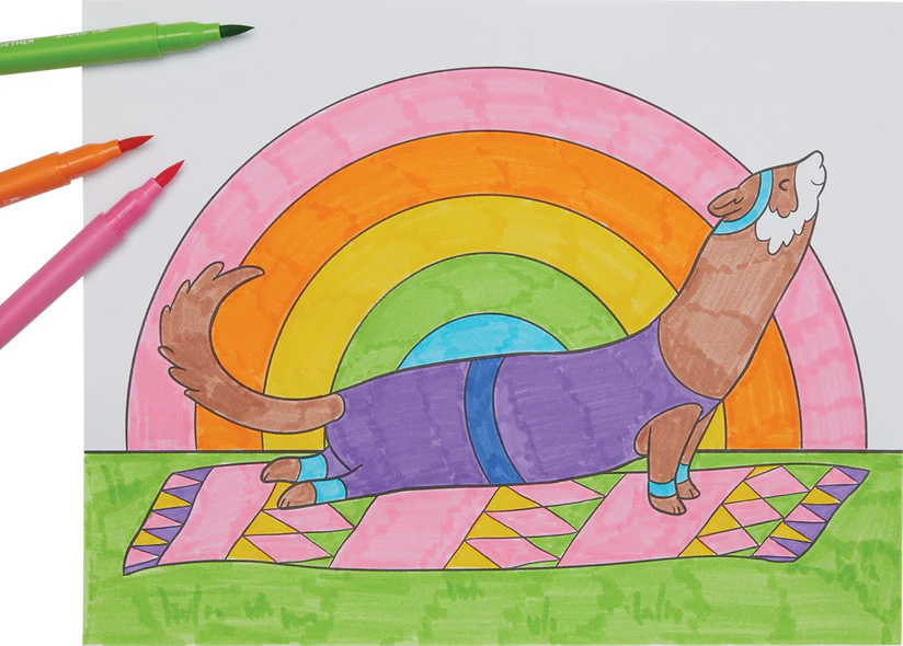 Work and Play Every Day Color In Book - Image 3